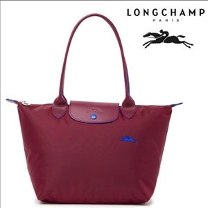 LONGCHAMP Le Club Medium Leather Trimmed Tote, NWT